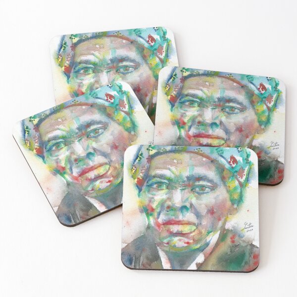 Item preview, HARRIET TUBMAN watercolor portrait.1 designed and sold by lautir.