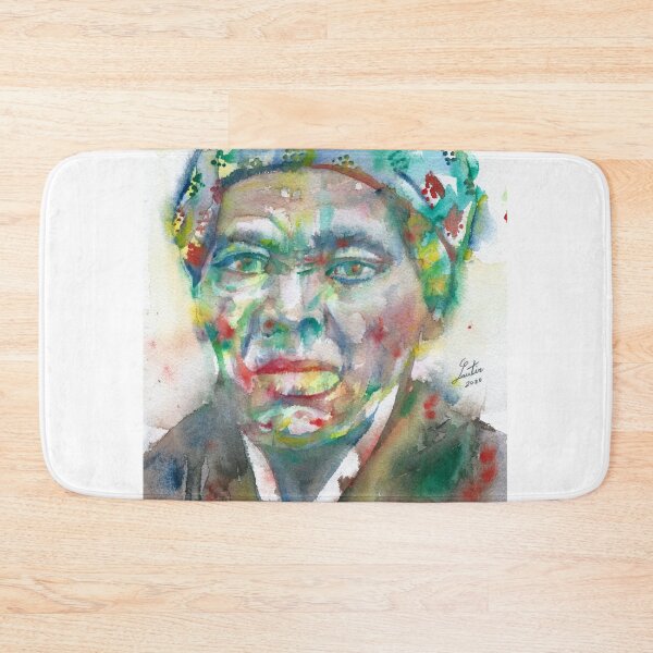 Item preview, HARRIET TUBMAN watercolor portrait.1 designed and sold by lautir.
