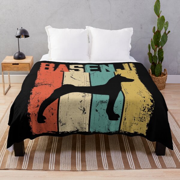 Item preview, Basenji Dog Vintage Retro Style designed and sold by rafaeltto.