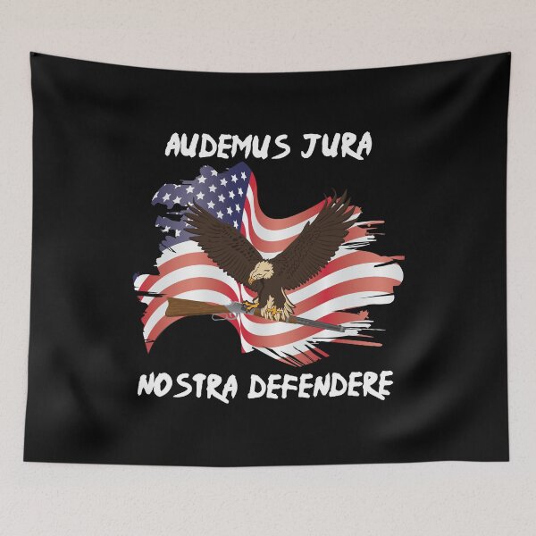Item preview, Eagle With Musket American Flag We Dare Defend Our Rights product designed and sold by jakehughes2015.