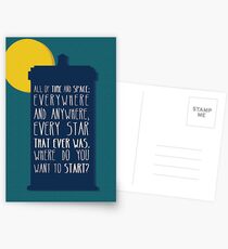 All Of Time And Space Postcards