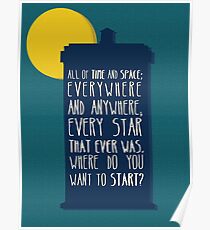 All Of Time And Space Poster
