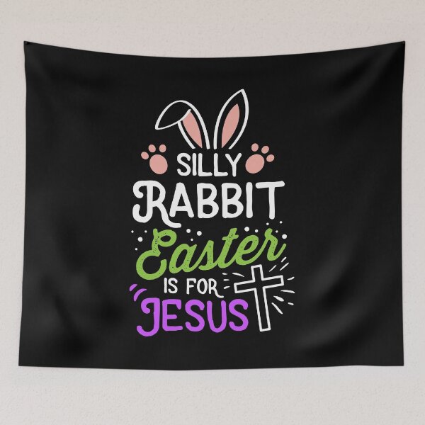 Item preview, Silly Rabbit Easter Is For Jesus Religious Gift designed and sold by haselshirt.