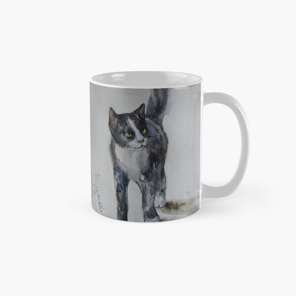 Item preview, Black cat watercolor for exclusive items. designed and sold by Elena Reutova.