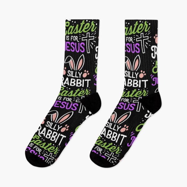 Item preview, Silly Rabbit Easter Is For Jesus Religious Gift designed and sold by haselshirt.