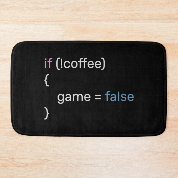 Item preview, No Coffee, No Game - Code designed and sold by WPahat.