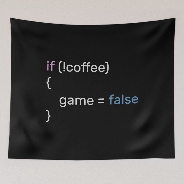 Item preview, No Coffee, No Game - Code designed and sold by WPahat.