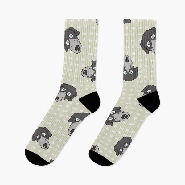 Item preview, Hand drawn cute greyhouse race dog face.  designed and sold by Limolida.