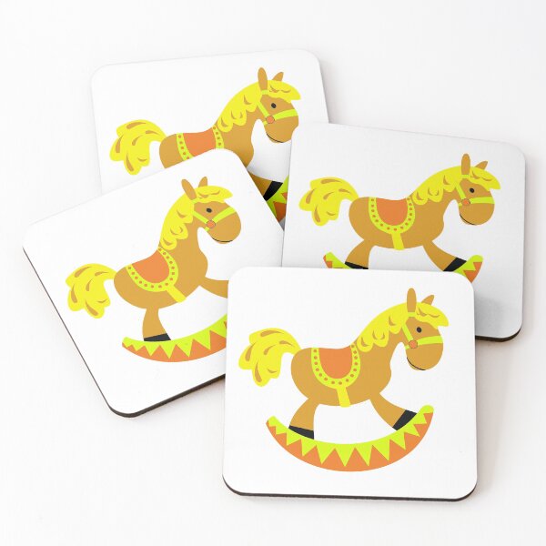 Item preview, Rocking Horse fun horsey design designed and sold by luvvvvvit.