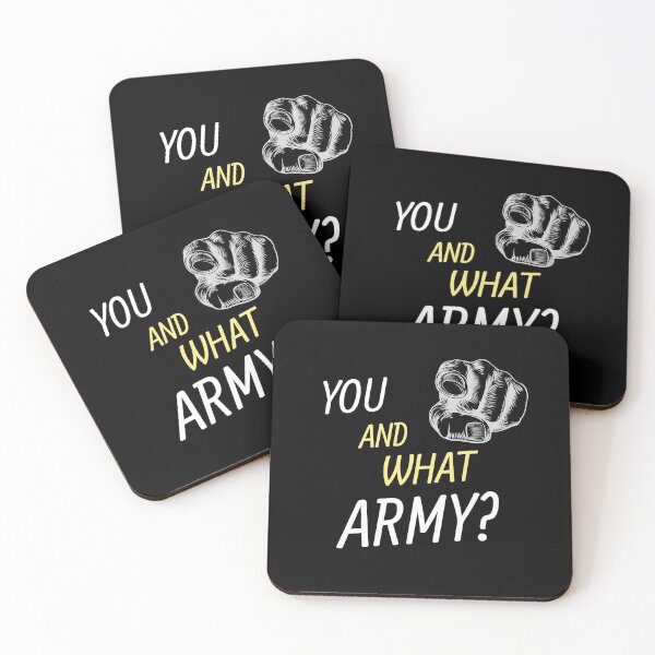 Item preview, You And What Army? designed and sold by Legit Hooligan.