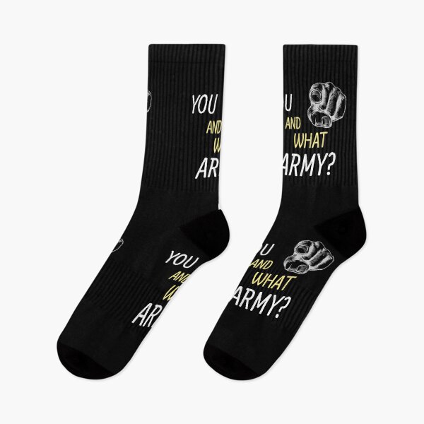 Item preview, You And What Army? designed and sold by Legit Hooligan.