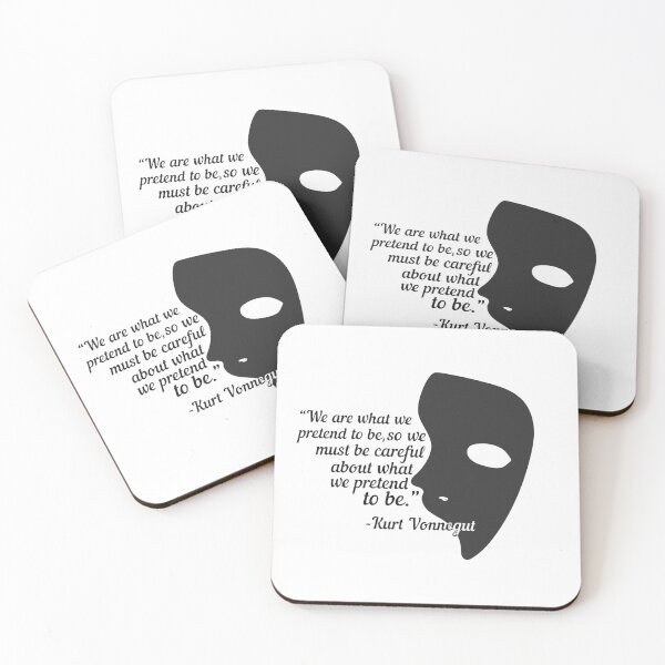 Item preview, kurt vonnegut on pretending  designed and sold by graphicgal.