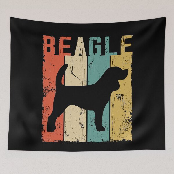 Item preview, Beagle Dog Vintage Retro Style designed and sold by rafaeltto.