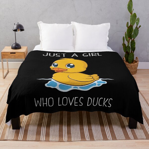 Item preview, Funny Just A Girl Who Loves Ducks design designed and sold by jakehughes2015.