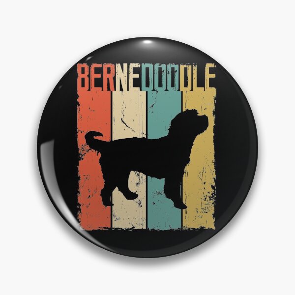 Item preview, Bernedoodle Dog Vintage Retro Style designed and sold by rafaeltto.