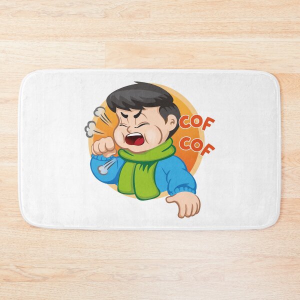 Item preview, Illustration depicts a child character with cough wearing scarf and blouse designed and sold by LucianoCosmo.