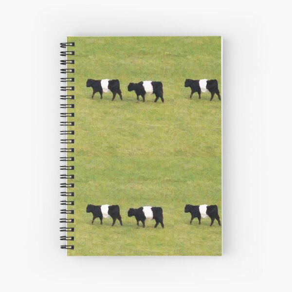 Item preview, Belted Galloway cows designed and sold by Marju Rose.