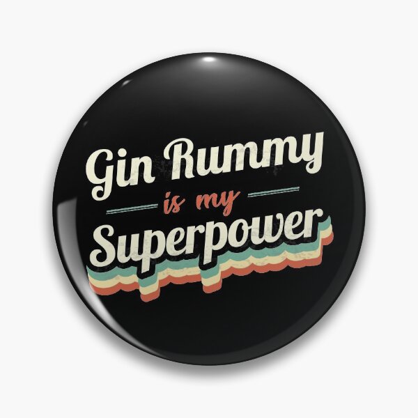 Item preview, Gin Rummy is my Superpower  designed and sold by Custom365.