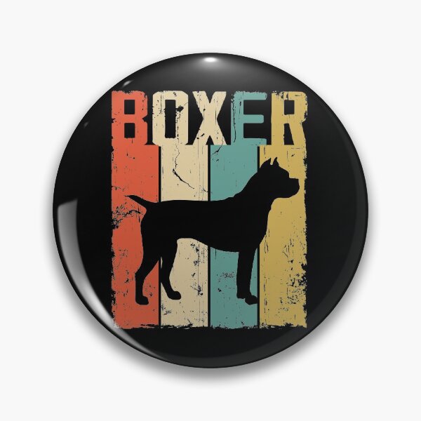 Item preview, Boxer Dog Vintage Retro Style designed and sold by rafaeltto.