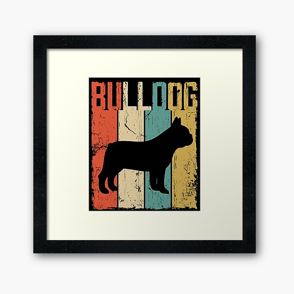 Artikel-Vorschau von Bulldog Dog Vintage Retro Style, designt und verkauft von rafaeltto.