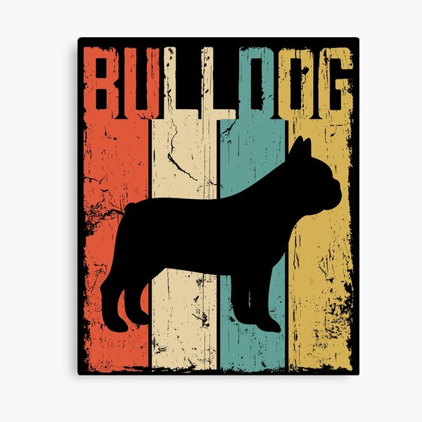 Artikel-Vorschau von Bulldog Dog Vintage Retro Style, designt und verkauft von rafaeltto.