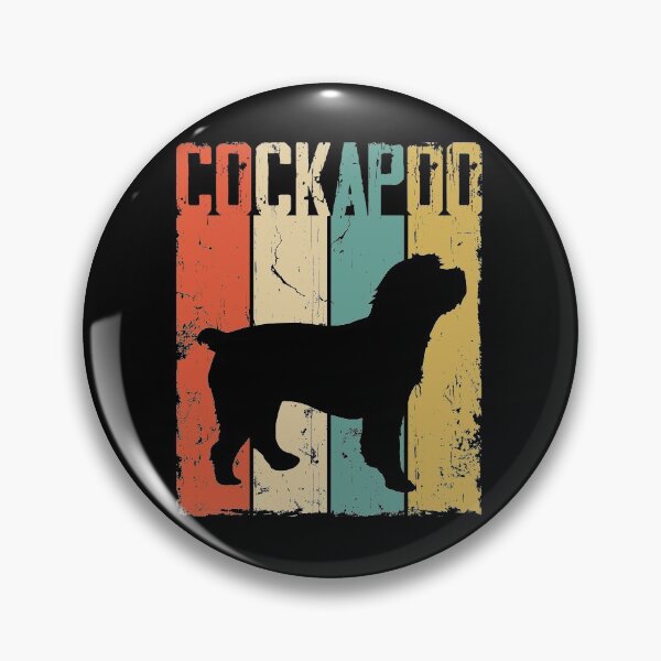 Item preview, Cockapoo Dog Vintage Retro Style designed and sold by rafaeltto.