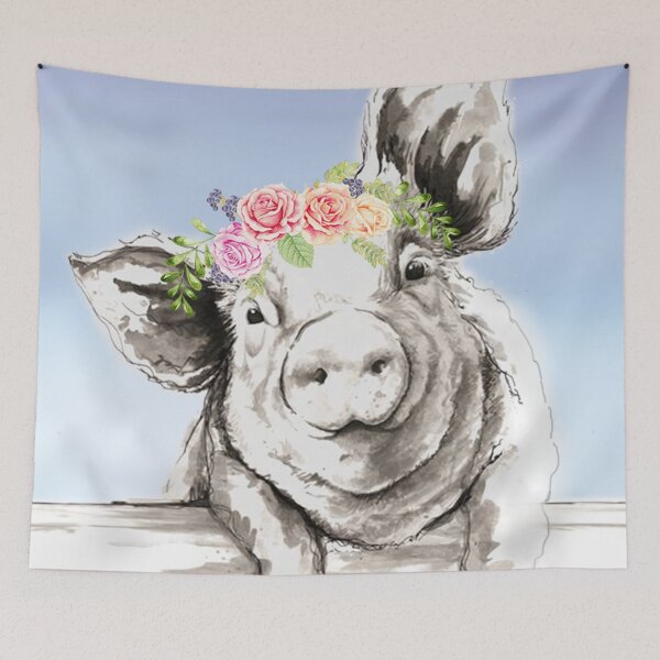 Item preview, Petunia Pig designed and sold by RuthFurtado.