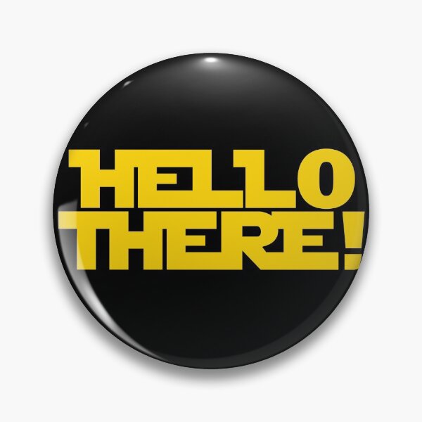 Item preview, HELLO THERE designed and sold by RetroFace.