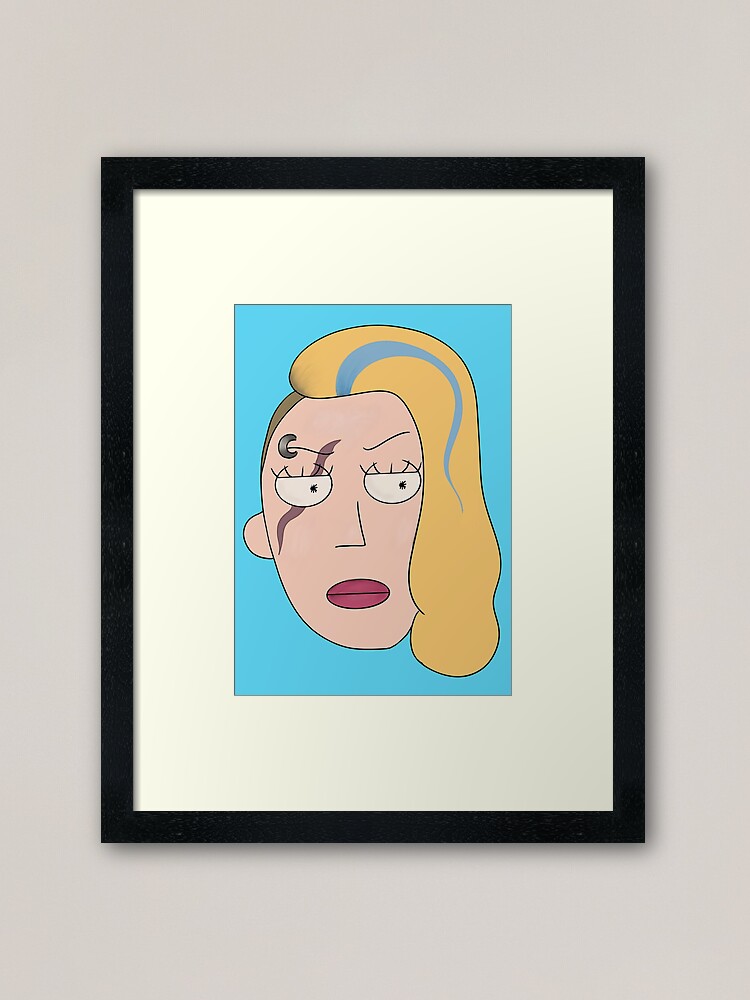Alternate view of Clone beth Framed Art Print