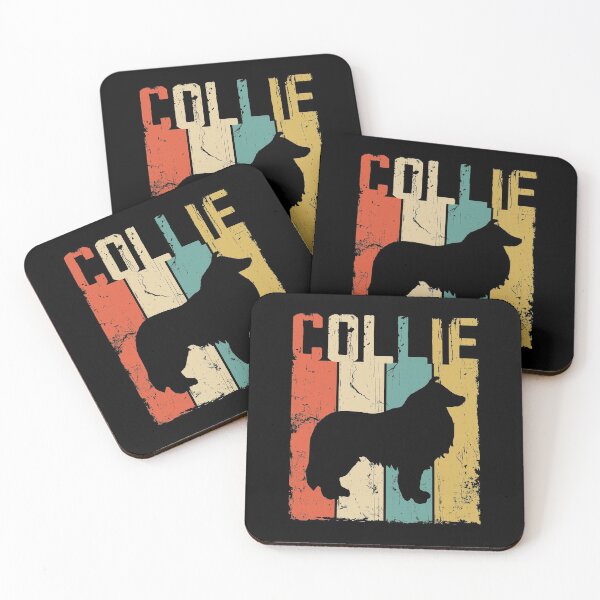 Item preview, Rough Collie Dog Vintage Retro Style designed and sold by rafaeltto.