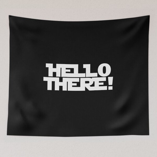 Item preview, HELLO THERE designed and sold by RetroFace.