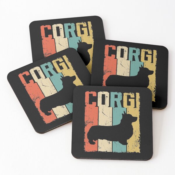 Item preview, Corgi Dog Vintage Retro Style designed and sold by rafaeltto.