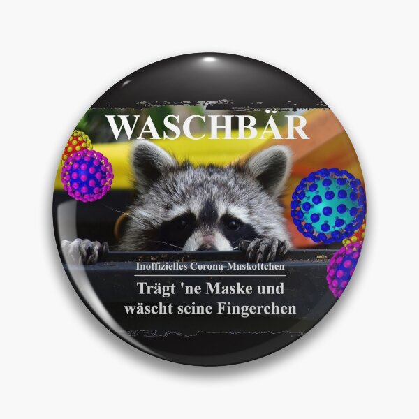 Item preview, The raccoon ... wears a mask and washes his fingers designed and sold by Glineur.