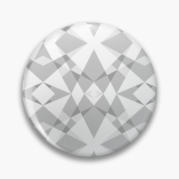 Item preview, Gray kaleidoscope pattern designed and sold by MindMirror.