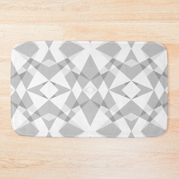 Item preview, Gray kaleidoscope pattern designed and sold by MindMirror.