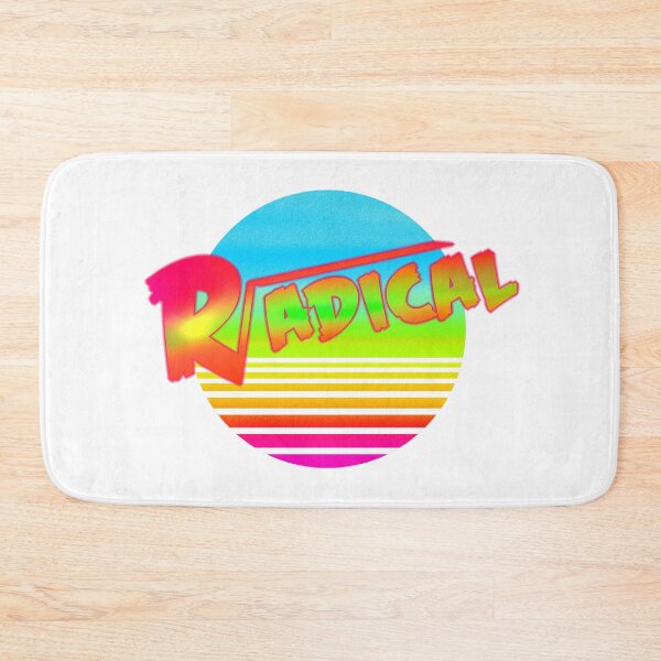 Item preview, Radical Neon Radical print 80s 90s Bright Colored graphic designed and sold by Lisbob.