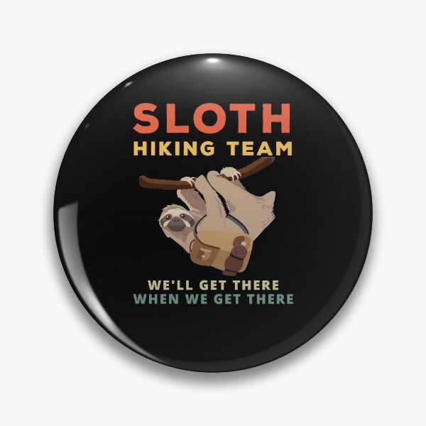 Item preview, Sloth Hiking Team designed and sold by KrisCho.