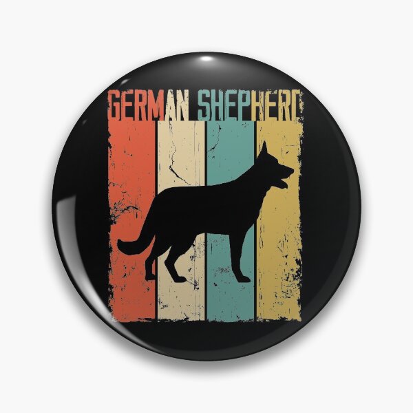 Artikelvorschau, German Shepherd Dog Vintage Retro Style entworfen und verkauft von rafaeltto.