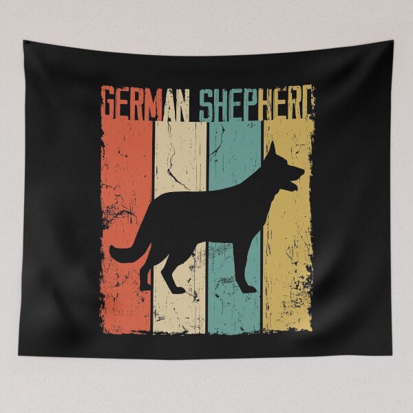 Item preview, German Shepherd Dog Vintage Retro Style designed and sold by rafaeltto.