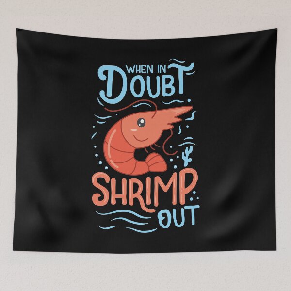 Item preview, When In Doubt Shrimp Out Jiu Jitsu Martial Arts Gift designed and sold by haselshirt.