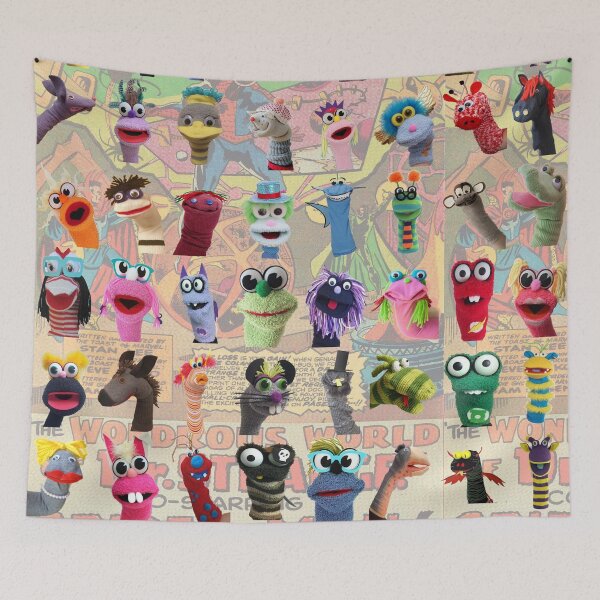 Item preview, Sock Puppets designed and sold by Montage-Madness.