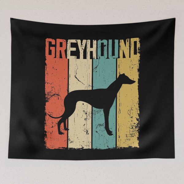 Artikelvorschau, Greyhound Dog Vintage Retro Style entworfen und verkauft von rafaeltto.