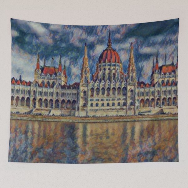 Item preview, Hungary Parliament Building Environment Vibrant Rigidity designed and sold by D4li98.