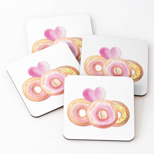 Item preview, Donuts Yummy Love designed and sold by Maria Malinina.