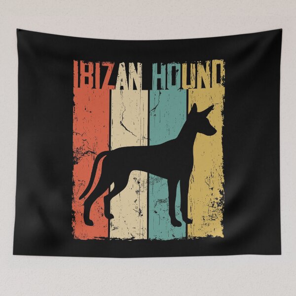Item preview, Ibizan Hound Dog Vintage Retro Style designed and sold by rafaeltto.
