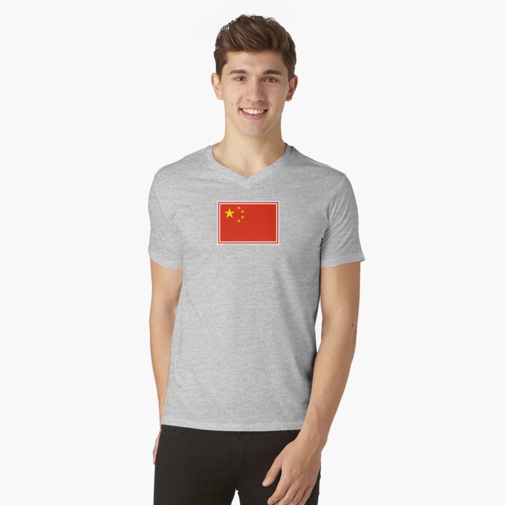 Aperçu de l'œuvre T-shirt col V créée et vendue par mpodger.