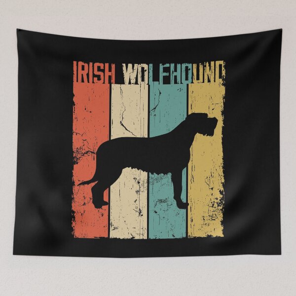 Item preview, Irish Wolfhound Dog Vintage Retro Style designed and sold by rafaeltto.