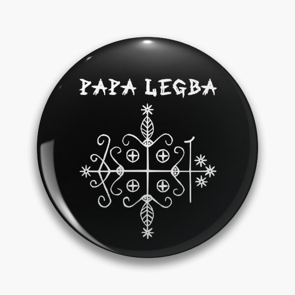 Item preview, Papa Legba Voodoo Veve Lwa Haiti Houngan Mambo  designed and sold by h44k0n.