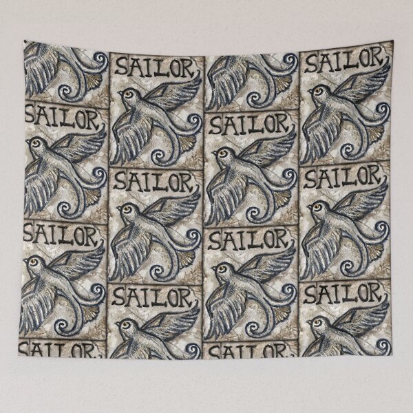 Item preview, Sailor Tattoo Swallow / Traditional Swallow Bird /  designed and sold by artenvironments.