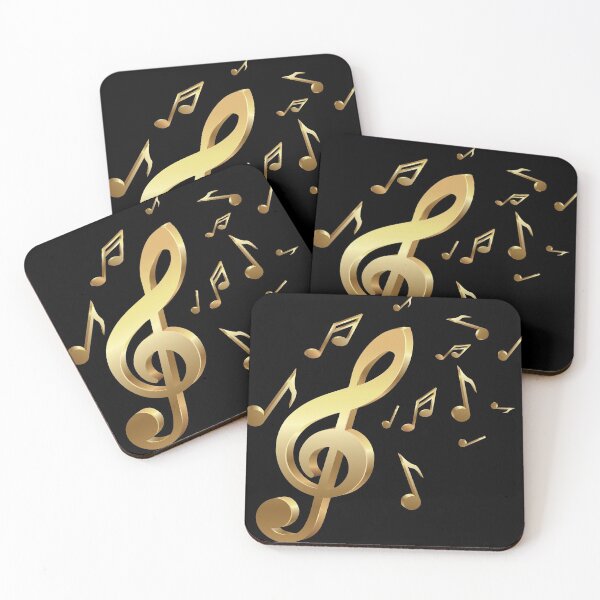 Item preview, Fun Gold Treble Cleft Gift Design Idea for Music Fans product designed and sold by Lisbob.